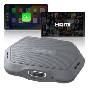 【50% off】atotomove ad1 wireless carplay box adapter with hdmi input, 2 in 1 upgraded dongle for wired carplay cars, plug & play multimedia hub 【50% off】atotomove ad1 wireless carplay box adapter with hdmi input, 2 in 1 upgraded dongle for wired carplay cars, plug & play multimedia hub