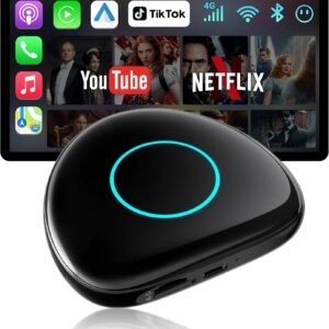 atoto cb6c wireless carplay adapter, carwave car smart box, android 13, 4g lte, 4+64g, gps tracking, ai drivechat, android auto, plug & play, black atoto cb6c wireless carplay adapter, carwave car smart box, android 13, 4g lte, 4+64g, gps tracking, ai drivechat, android auto, plug & play, black