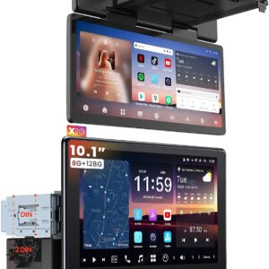 atoto x10g110esm r3s 10" ai scenepilot android car stereo with second touchscreen & dash cam
