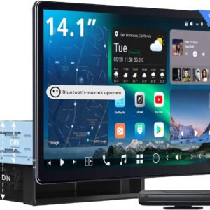 atoto x10g141e 14.1" qled single din & double din radio with ai android system, 8gb+128gb, flexview display, 7.1.2 surround audio, 4g lte, dual band atoto x10g141e 14.1" qled single din & double din radio with ai android system, 8gb+128gb, flexview display, 7.1.2 surround audio, 4g lte, dual band