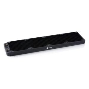 bitspower leviathan sf radiator with quad g1/4' ports, 480mm, black bitspower leviathan sf radiator with quad g1/4' ports, 480mm, black