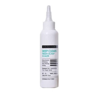 derma factory deep clean fresh scalp scaler 150ml derma factory deep clean fresh scalp scaler 150ml