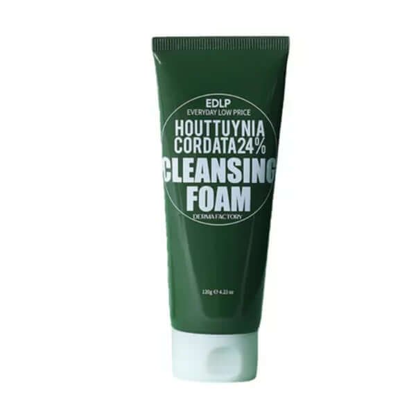 derma factory edlp houttuynia cordata 24% cleansing foam 120g
