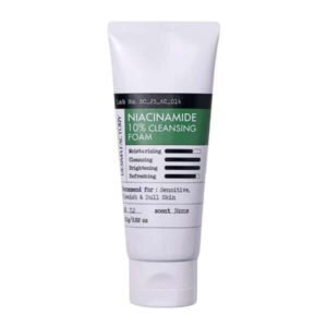 derma factory niacinamide 10% cleansing foam 100g derma factory niacinamide 10% cleansing foam 100g