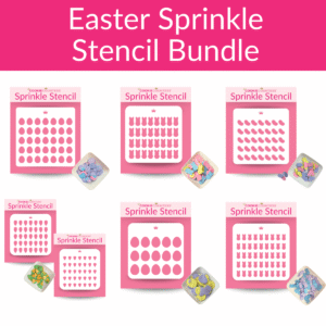 easter sprinkle stencil bundle