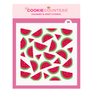 summer watermelon stencil set ( 3pc) summer watermelon stencil set ( 3pc)