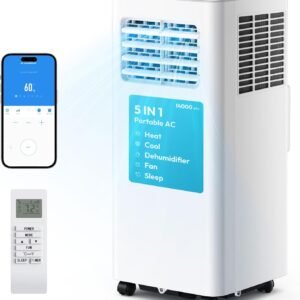 euhomy portable air conditioners 14,000 btu, 5 in 1 portable ac unit up to 650 sq.ft. for bedroom with cool, heat, fan, dehumidifier, sleep, ac units euhomy portable air conditioners 14,000 btu, 5 in 1 portable ac unit up to 650 sq.ft. for bedroom with cool, heat, fan, dehumidifier, sleep, ac units