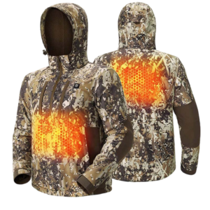 men’s heated duck hunting jacket with fleece lining, waterproof 1/2 zip jacket for hunting (veil avayde camo, size s xxxl) veil avayde / s men’s heated duck hunting jacket with fleece lining, waterproof 1/2 zip jacket for hunting (veil avayde camo, size s xxxl) veil avayde / s