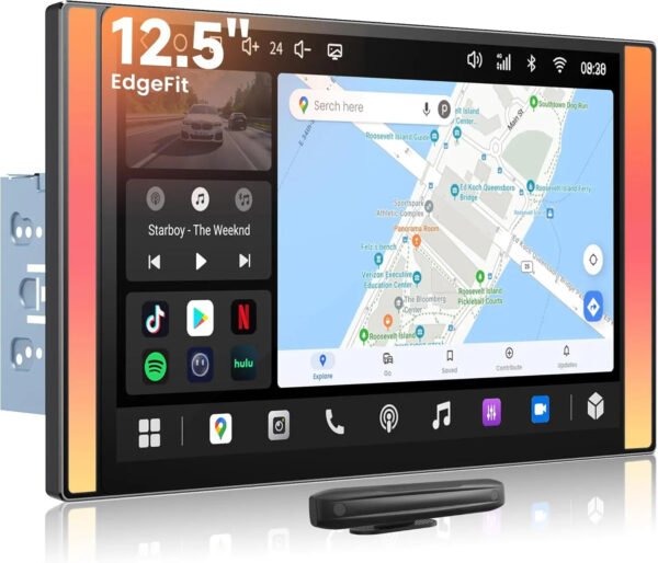atoto s84g225p 12.5” android double din car stereo, wireless carplay & android auto, ai driving alert & geolocation awareness, car location atoto s84g225p 12.5” android double din car stereo, wireless carplay & android auto, ai driving alert & geolocation awareness, car location