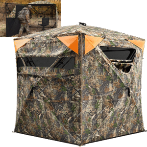 amazing offer vis360 see through silent 4 full panels deer hunting blind