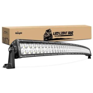 52 inch 300w double row curved spot flood led light bar