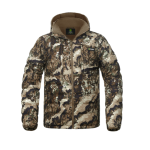 uniheat hunting jacket with heated vest for men | 3 in 1 heated coat with 15000mah 12v battery pack veil whitetail / jacket(no heating system) / s