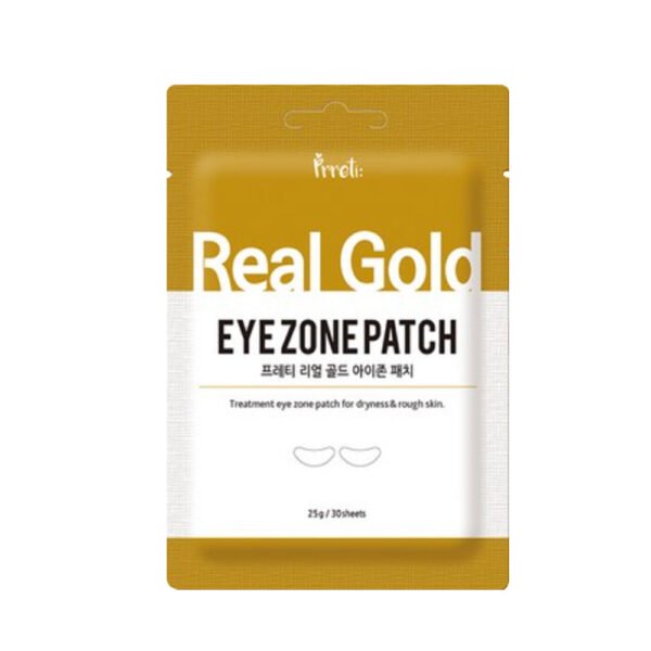 prreti real eye zone patch 25g (30 sheets) gold