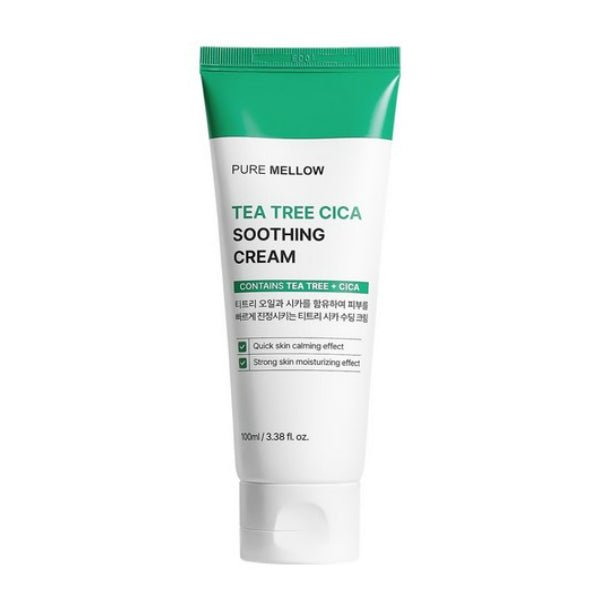 pure mellow tea tree cica soothing cream 100ml