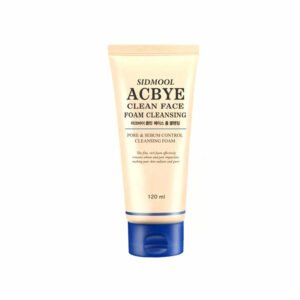 sidmool acbye cleans face foam cleansing 120ml