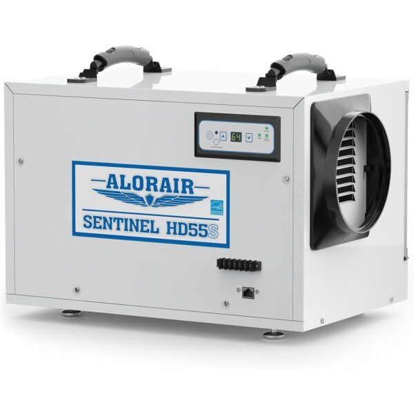 alorair basement/crawl space dehumidifiers removal 120 ppd (saturation), 55 pint commercial dehumidifier | sentinel hd55s (white) alorair basement/crawl space dehumidifiers removal 120 ppd (saturation), 55 pint commercial dehumidifier | sentinel hd55s (white)