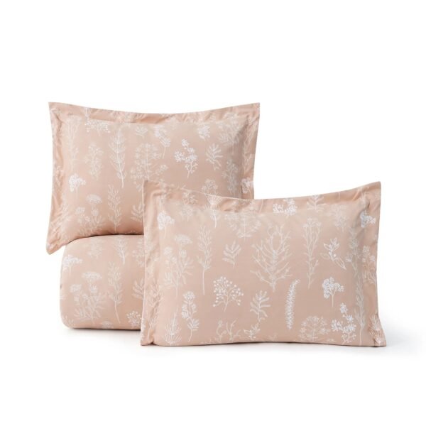 floral comforter set dusty rose / king
