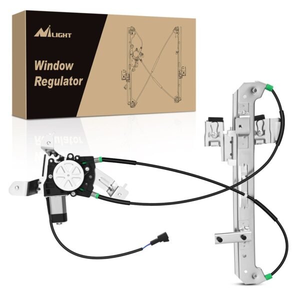 power window regulator with motor rear passenger side,compatible with cadillac escalade/chevy tahoe/gmc yukon 2002 2003 2004 2005 2006,rear