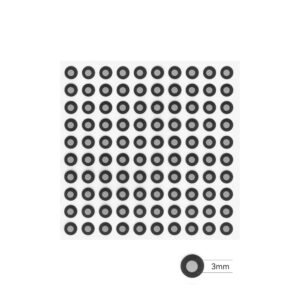 highly reflective markers 3 mm 500 pcs