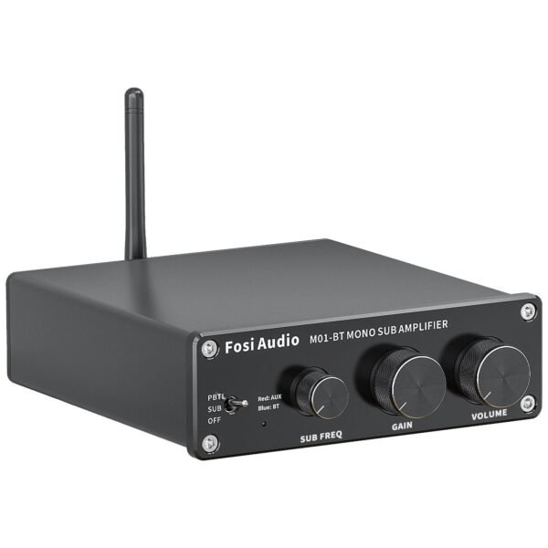 fosi audio m01 bt bluetooth subwoofer mono amp