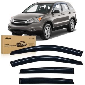 window visors for honda cr v(crv) 2007 2008 2009 2010 2011, out channel window wind deflectors rain guards 4pcs window visors for honda cr v(crv) 2007 2008 2009 2010 2011, out channel window wind deflectors rain guards 4pcs