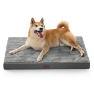 orthopedic dog bed charcoal grey / xl crate