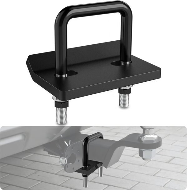 trailer hitch tightener for 2 1/2 inch trailer hitches 2.5 inch hitch mount anti rattle heavy duty steel with rubber anti rust triple protective