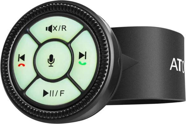 atoto ac 44f5 wireless remote watchband style, luminous buttons, for sa102/a6y/f7/s8 (not a6pf/s8 lite/s8 ms)