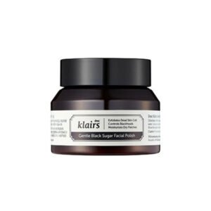 dear, klairs gentle black sugar facial polish 110g dear, klairs gentle black sugar facial polish 110g
