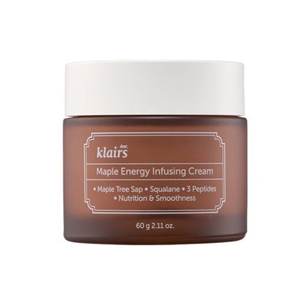 dear, klairs maple energy infusing cream 60g dear, klairs maple energy infusing cream 60g