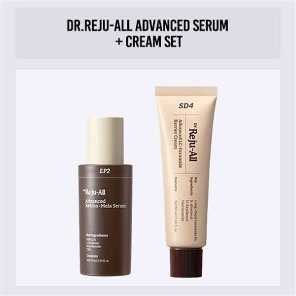 dr.reju all advanced serum + cream set