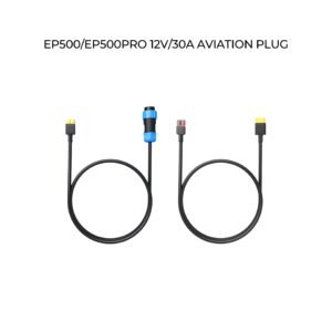 12v rv cable ep500/ep500pro 12v/30a aviation plug