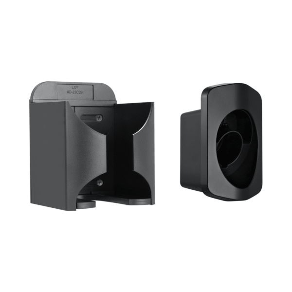 lectron j1772 ev charger holder set | nozzle holster dock & charger box wall mount | cable management