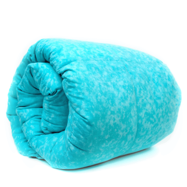 light aqua weighted blanket full (54"x75") / 20lbs