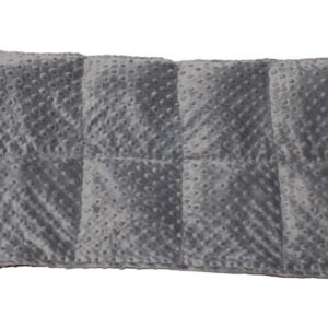 minky weighted lap pad grey