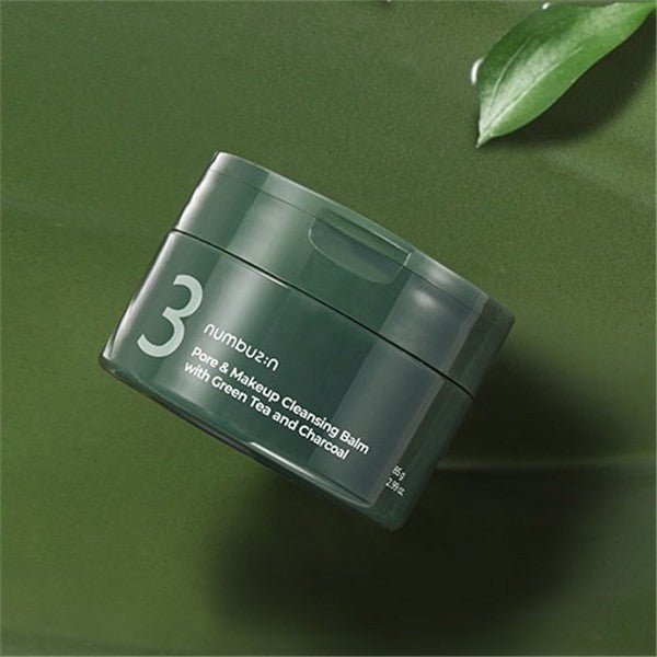 numbuzin no.3 pore makeup cleansing balm with green tea and charcoal 85g 01 1.jpg numbuzin no.3 pore makeup cleansing balm with green tea and charcoal 85g 01 1.jpg