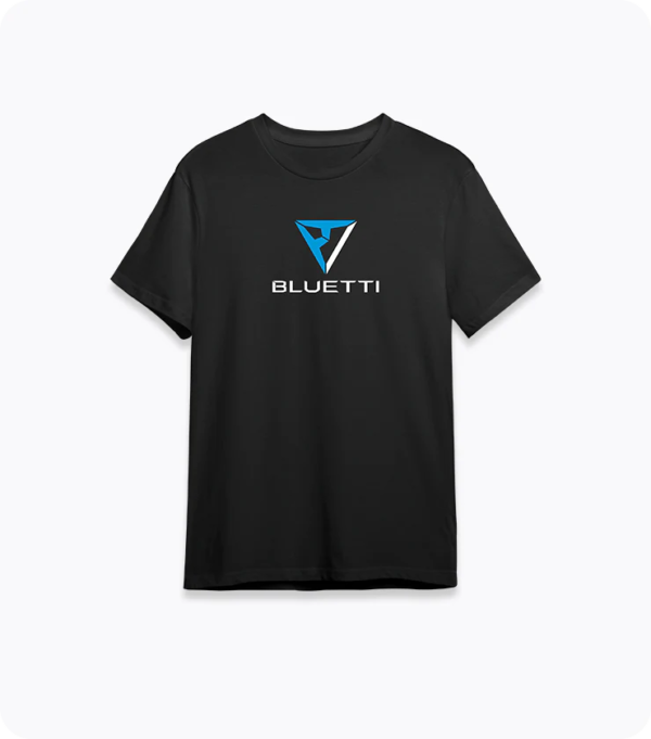 bluetti t shirt black / 4xl