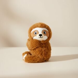 baby shusher sloth – plush sound machine with real shushing sound & smart cry detection